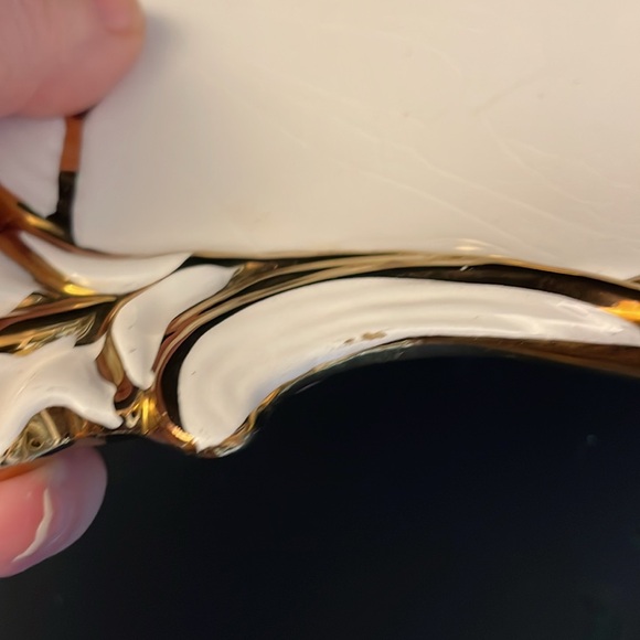 Verdici Design Gold Square Ornate Vintage Dish for Display Candle Trinket Dish - Picture 6 of 7